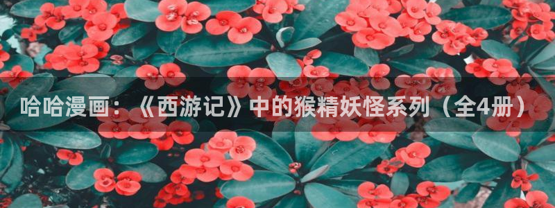 韩漫网站男男：哈哈漫画：《西游记》中的猴精妖怪系列（全4册）